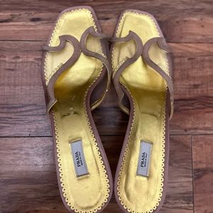 Vintage Prada Kitten Heels